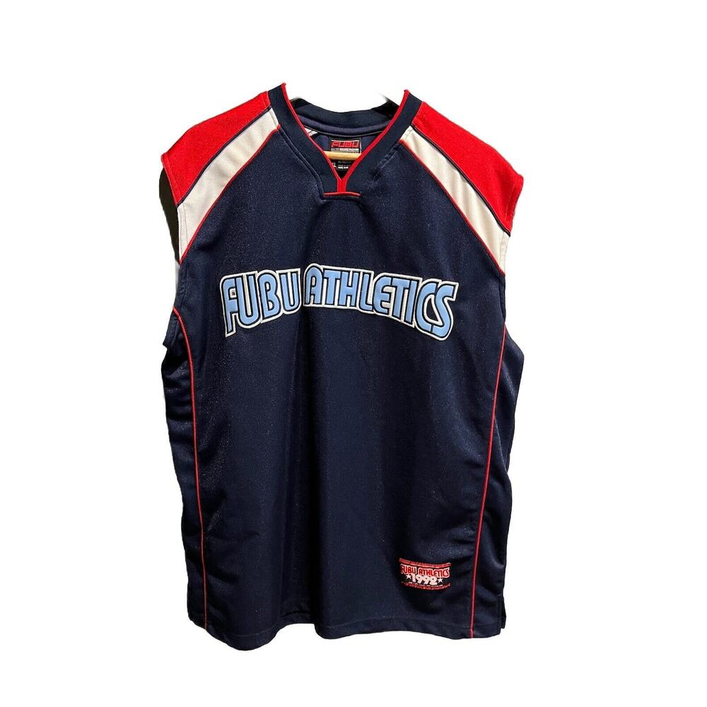 FUBU Athletics VTG 1992 Sleeveless Men's Activewear Jersey Top Size‎ XL